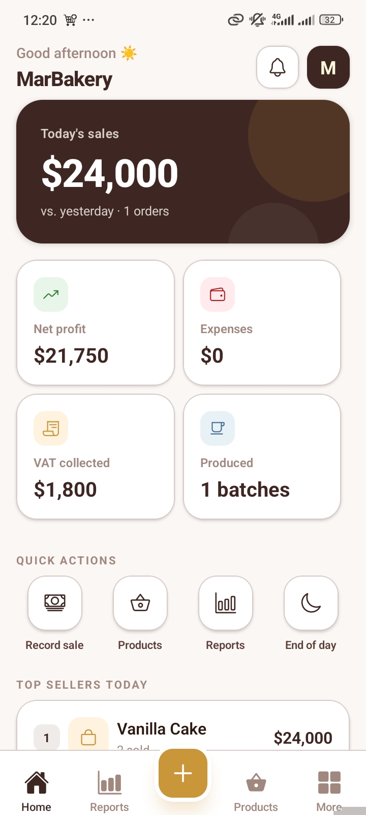 Bakly App Screenshot
